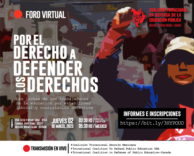 Foro virtual </p>POR EL DERECHO A DEFENDER LOS DERECHOS</p> 