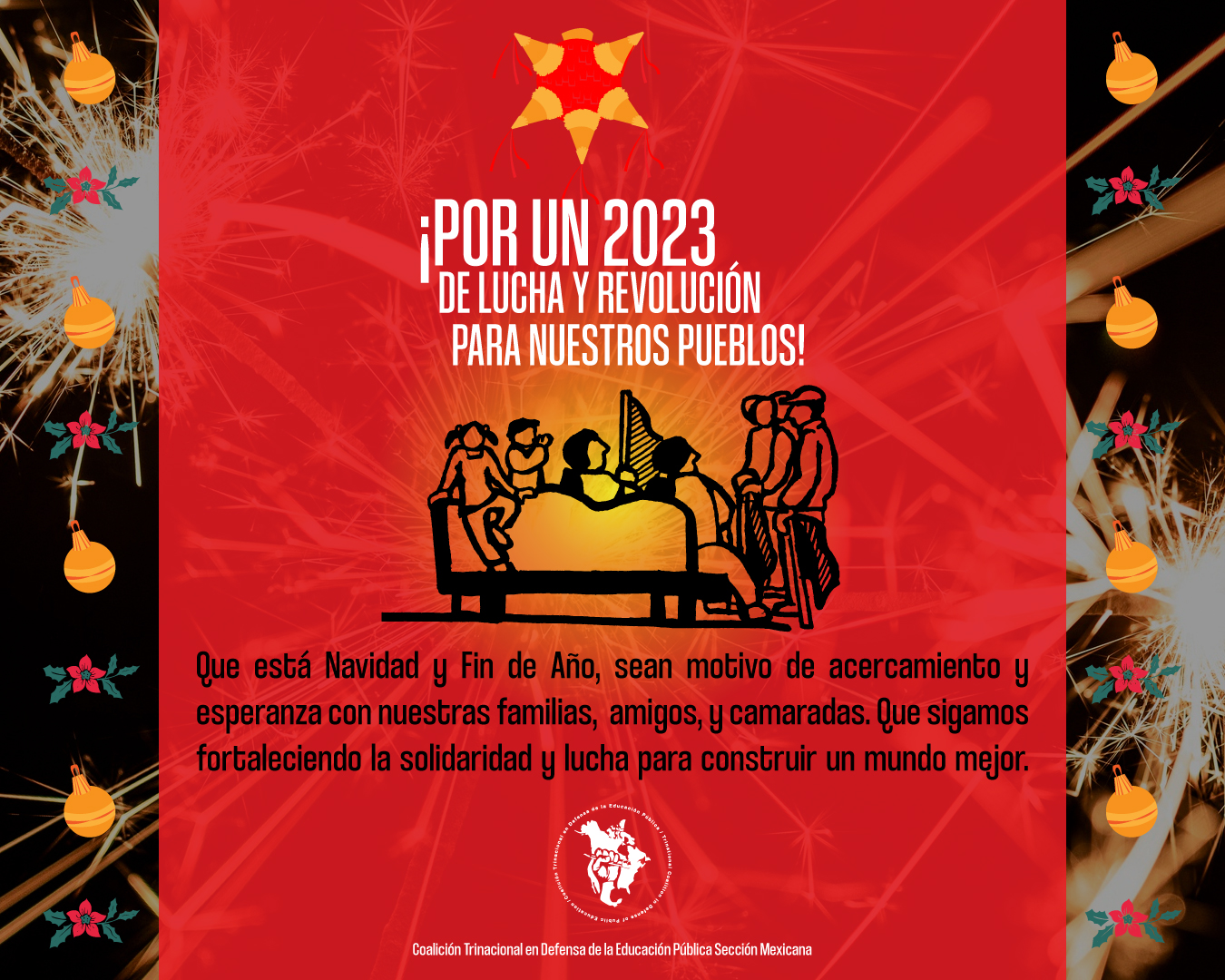 ¡Por un 2023 de lucha y revolución para nuestros pueblos!