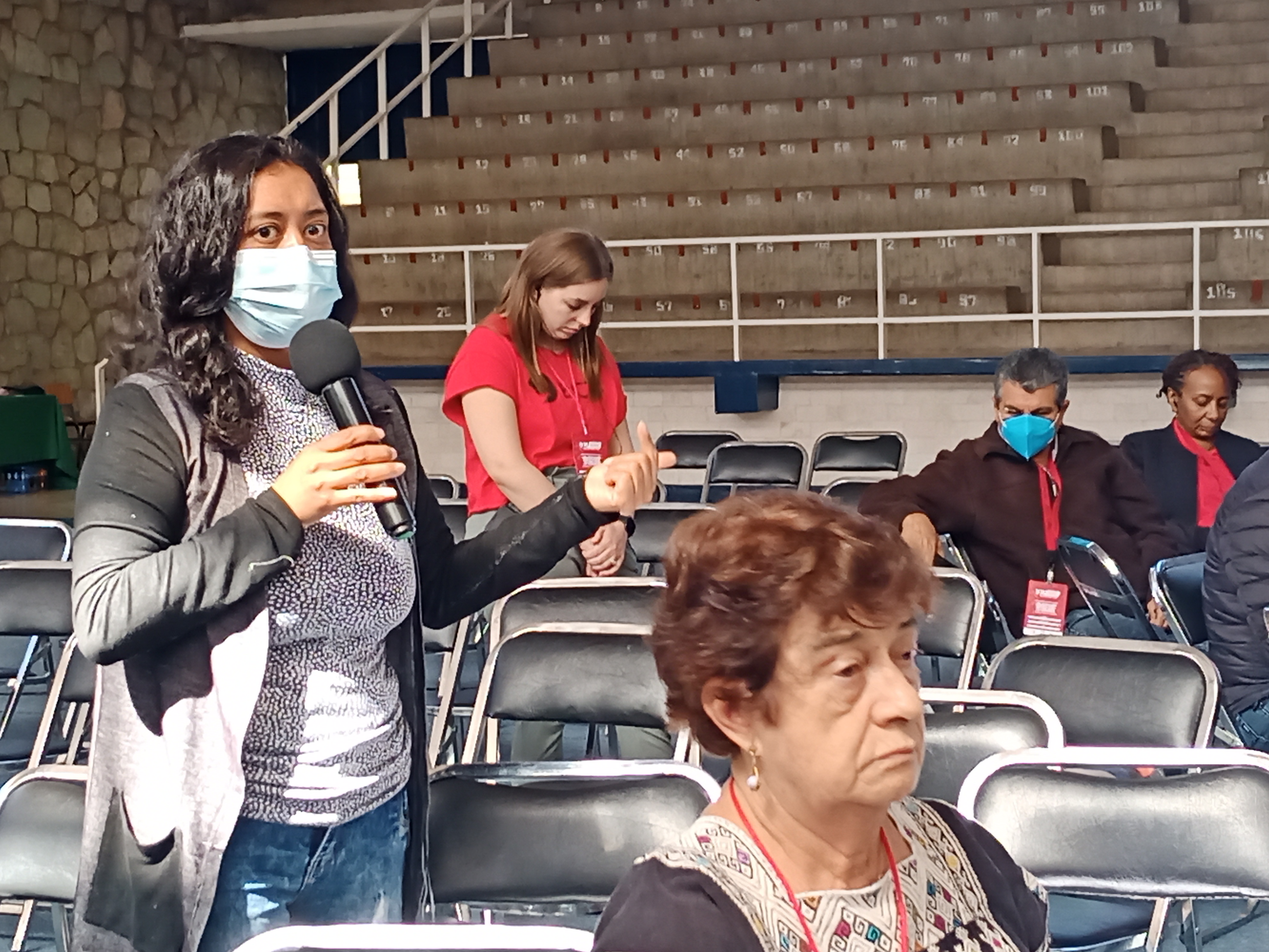 foto visita a escuela rural