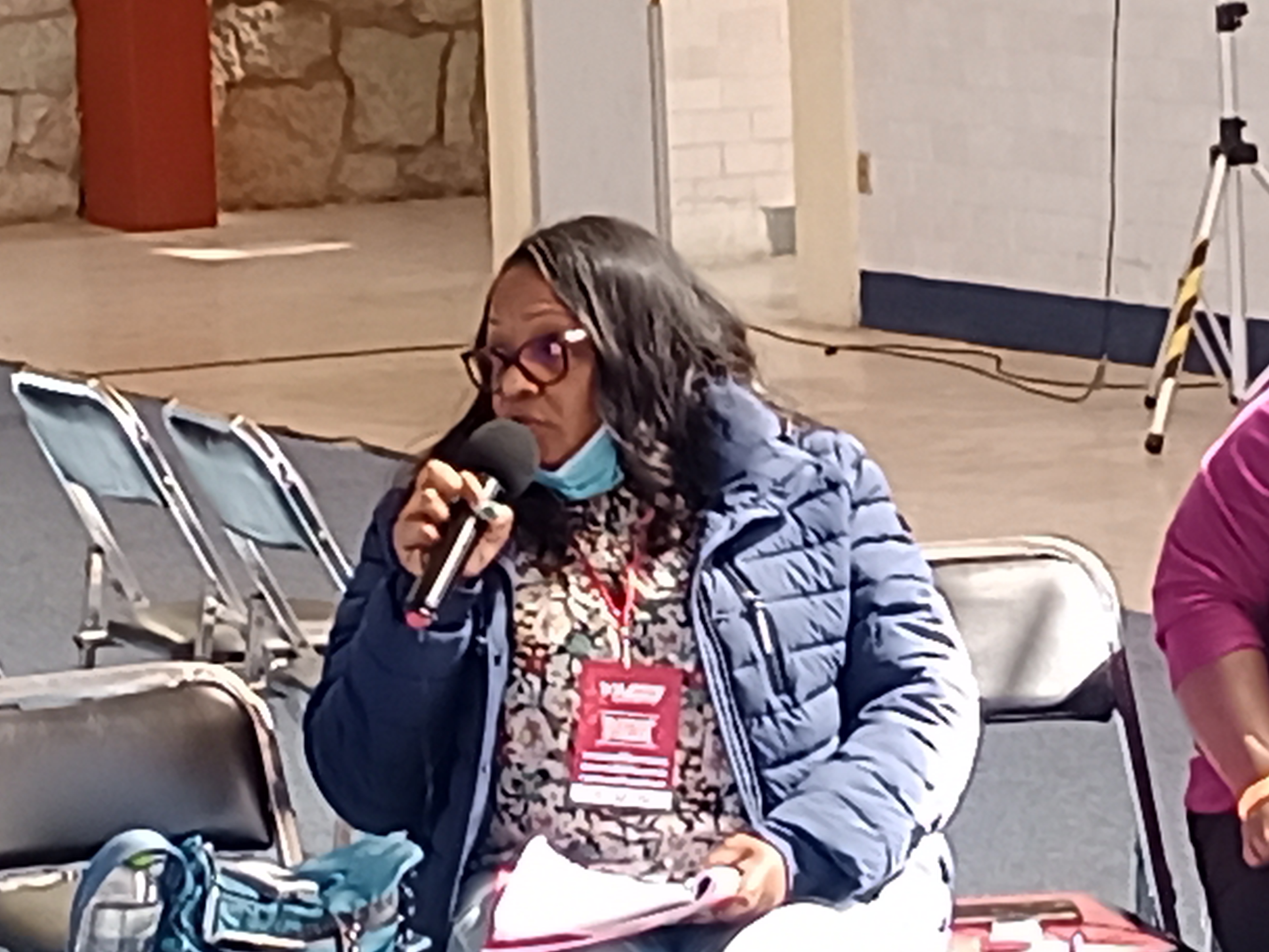 foto visita a escuela rural