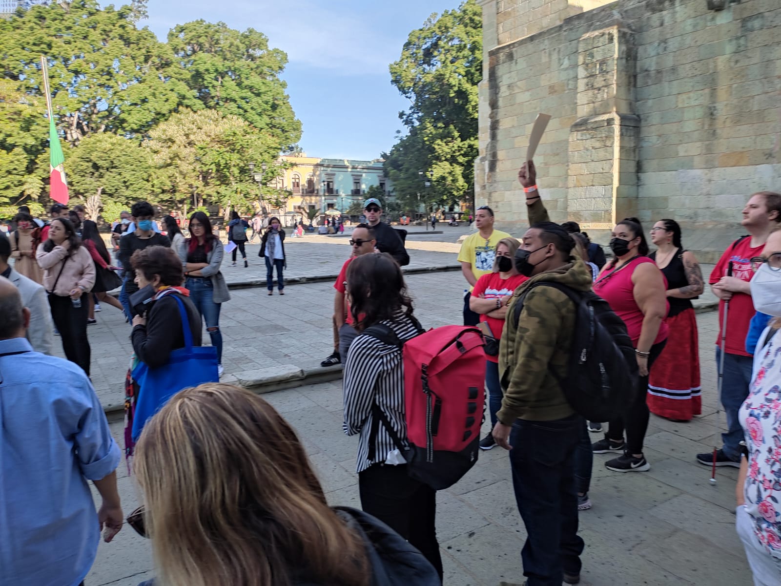 foto visita a escuela rural