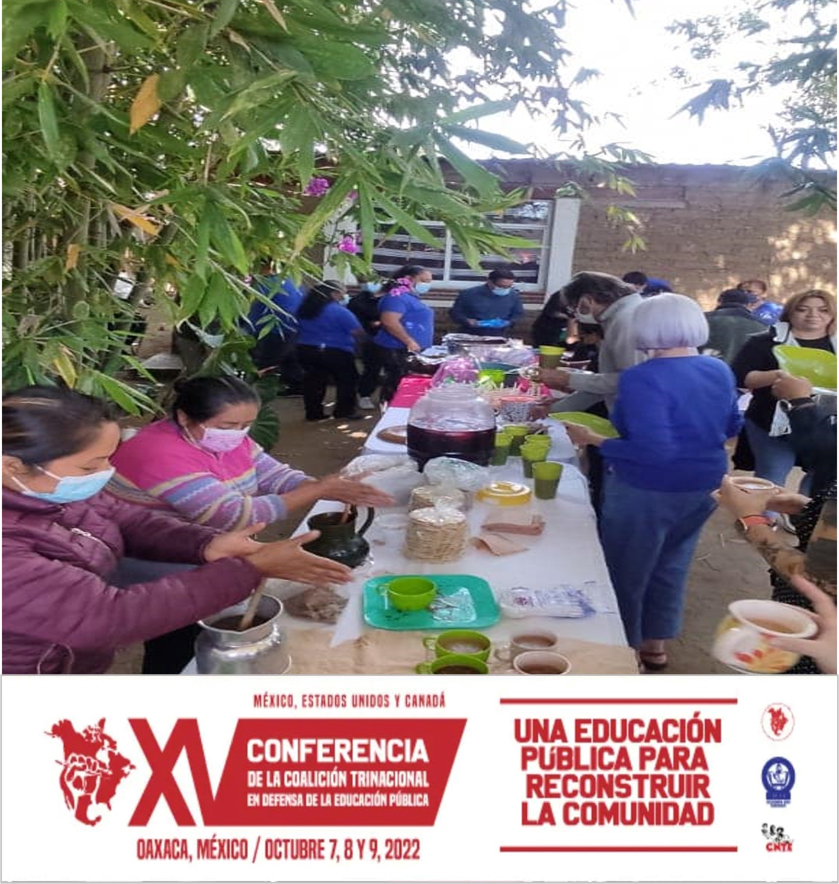 foto visita a escuela rural