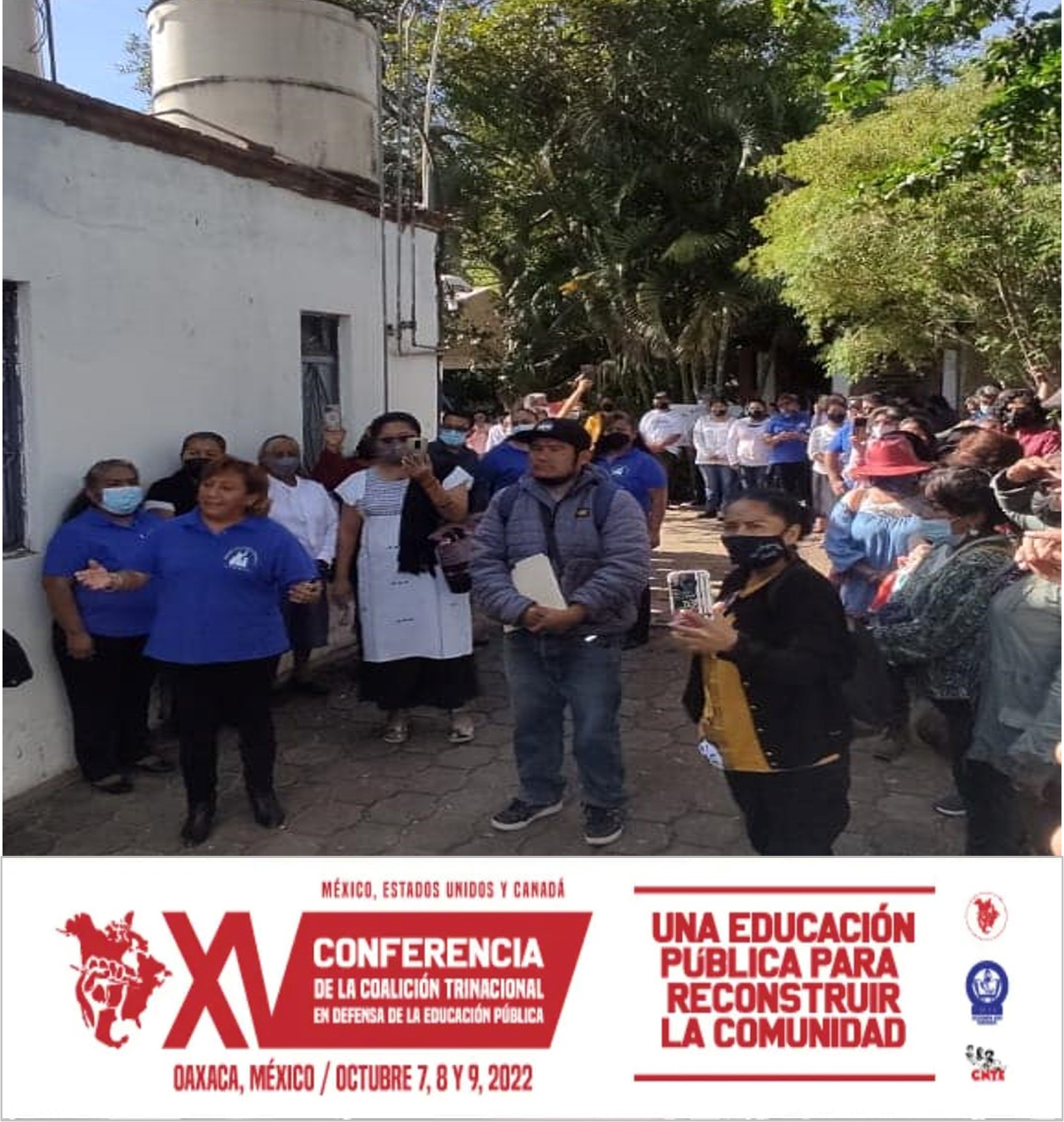 foto visita a escuela rural